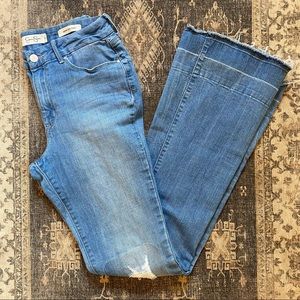 Jessica Simpson Distressed Flare Jeans Size 29